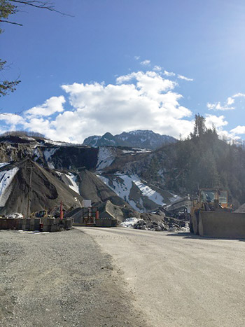 Photo: Cadman Materials, Inc. sand and gravel mine in Gold Bar, Washington